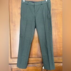 Banana Republic Olive Green Wool Avery Pants